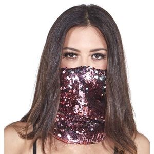 Sequin Rave Mask